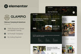 Glampio – Glamour Camping & Adventure Elementor Template Kit