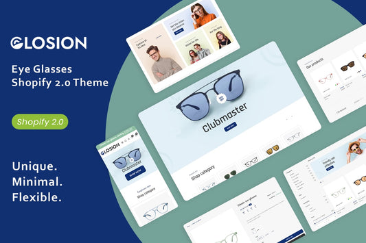 Glosion - The Eye Glasses Shopify 2.0 Theme Shopify Theme