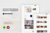 Goso – Contractor & Heavy Equipment Elementor Template Kit