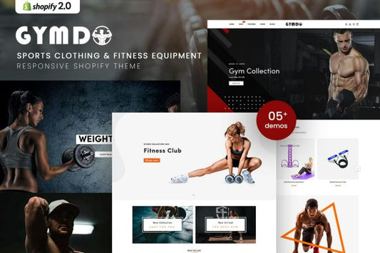 Gymdo - Sports Clothing & Fitness Equipment Sports Clothing & Fitness Equipment Shopify Theme