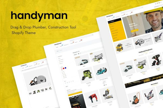 Handyman Plumber, Construction Tools Shopify Theme Plumber, Construction Tools Shopify Theme