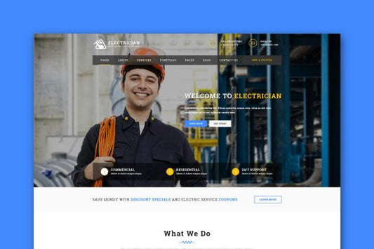 Handyman – Responsive HTML Template | Business handyman
