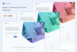 Hexagon – Agency, Startup and SaaS Template agency, app, app landing, business, creative, landing, marketing, product, saas, saas template, soft