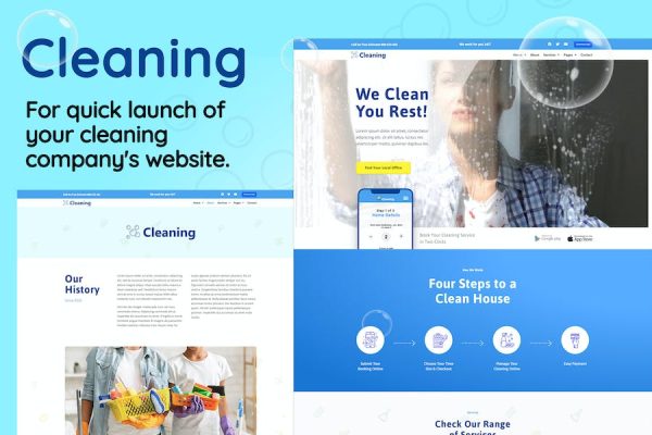 Cleaning – Small Business Template Kit