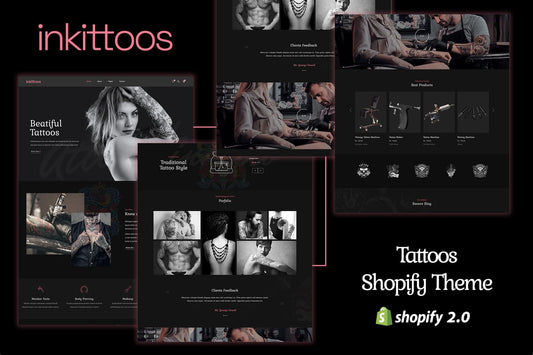 inkittoos - Tattoo Shopify Theme