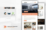 Interior – E-Commerce Responsive Email Template Create beautiful responsive e-mail templates for promoting your e-shop, business & services