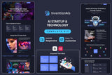 InventionAIs – AI Startups & Technology Elementor Template Kit