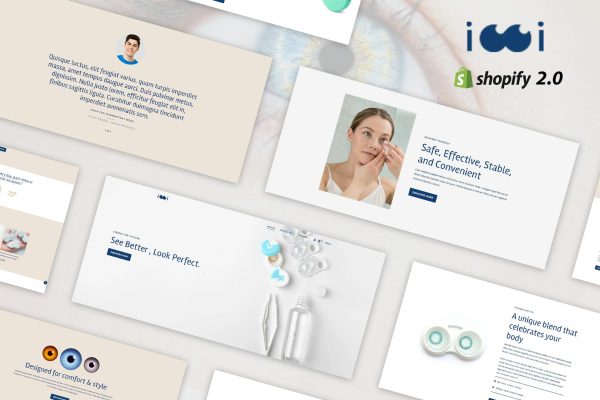 iooi - Modern One Product Shopify Theme Clean Simple Single Product eCommerce Template. Sell Medical, Sport & Technology Tools & Gadgets.