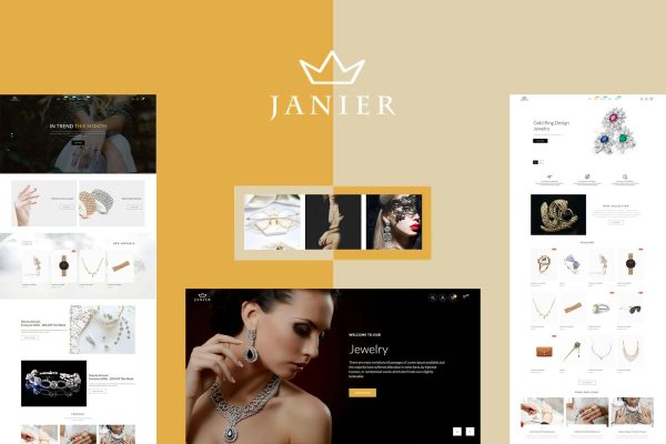 Janier - Jewelry & Accessories Responsive Shopify Jewelry & Accessories Responsive Shopify Theme
