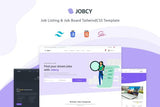 Jobcy – Tailwind CSS Job Listing & Board Template Jobcy – is a modern job board HTML template designed to connect people looking for a job