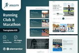 Joggity – Marathon Race & Running Elementor Template Kit