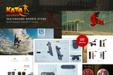 Kata | Skateboard Sports Store Shopify Theme Skateboard Sports Store Shopify Theme