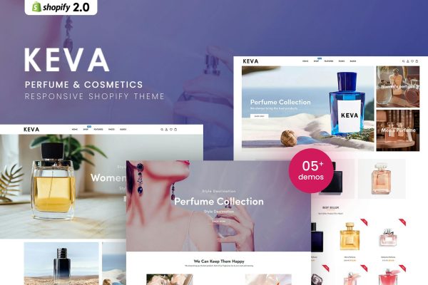 Keva - Perfume And Cosmetics Shopify Theme Perfume And Cosmetics Shopify Theme