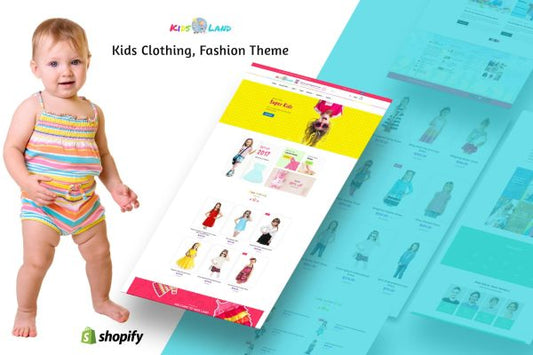 Kids Store | Kids Clothing, Fashion Shopify Theme Kids, Children Clothing & Accessories , Colorful, Modern Multipurpose Sectoned Shopify Theme.
