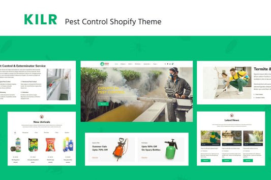 Kilr - Pesticides Store, Services Shopify Theme Pest Control Products, Sprayers, Tools Pesticides Store, Garden and Landscaping & Agriculture Theme