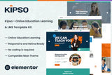Kipso – Online Education Learning Elementor Template Kit