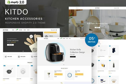 Kitdo - Kitchen Accessories Shopify 2.0 Theme Kitchen Accessories Responsive Shopify 2.0 Theme