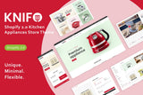 Knifo - Kitchen Appliances Shopify Store Theme