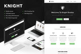 Knight – Responsive Email + Themebuilder Access High quality responsive email newsletter template | MailChimp | Campaign Monitor supported