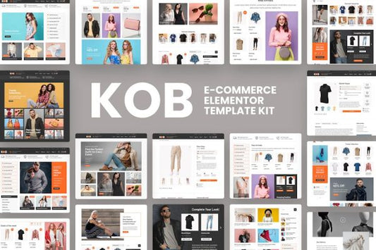 Kob – E-Commerce Elementor Pro Template Kit