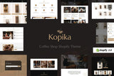 Kopiko - Cafe Bakery & Coffee Shop Shopify Theme Online Coffee Store. Tea Products, Juices, Milkshakes & Cake Shops, Bakery Shopify eCommerce Theme
