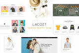 Lacozt - Clothing and Fashion Store Shopify Theme Multi Purpose Fashion Shop Template for Clothing, Lifestyle Accessories, Gadgets, Luxury Item Sites.