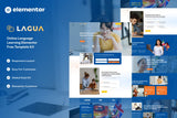 Lagua – Language Course & Learning Center Elementor Template Kit