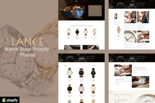 Lance - Watches Store Shopify Theme Luxury,Smartwatch,Fashion,couple,brand,women,wrist watches,business,shopify,shop,design,applewatches