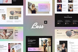 Lass – Tattoo Artist & Piercing Studio Elementor Template Kit