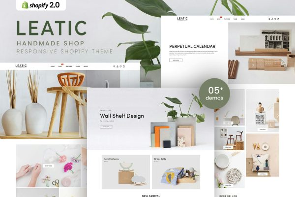 Leatic - Handmade Shop Responsive Shopify Theme Handmade Shop Responsive Shopify Theme