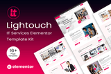 Lightouch – IT Solutions Elementor Template kit