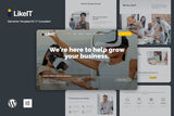LikeIT – Consulting Agency Elementor Pro Template Kit