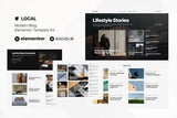 Local – Modern Blog & Magazine Elementor Template Kit