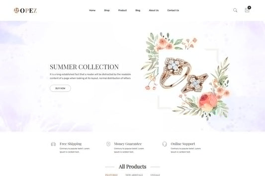 Lopez - Jewelry Shopify Theme