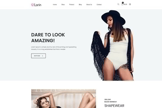 Lorin - Shapewear Shopify Theme