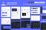 Luma – Education HTML Learning Management System Complete HTML Learning Management System UI with Online Courses and Lessons in various formats