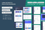 Luma Nuxt – NuxtJS Vue Learning Management System A beautifully crafted LMS User Interface with Nuxt.js and Vue for modern Education Platforms.