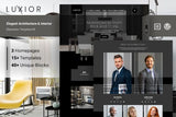 Luxior – Architecture & Interior Elementor Template Kit