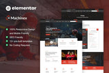 Machinex – Engineering & Industrial Service Elementor Template Kit