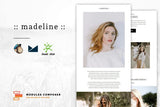 Madeline – E-commerce Responsive Email Template Create beautiful responsive e-mail templates for promoting your e-shop, business & services