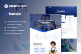Hauske – Houskeeping & Cleaning Services Elementor Template Kit