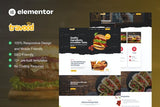 Travood – Food Truck & Street Food Elementor Pro Template Kit