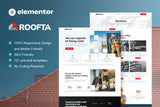 Roofta – Roofing Services Elementor Template Kit