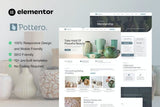 Pottero – Pottery & Ceramics Studio Elementor Template Kit