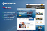 DeCargo – Logistics & Transportation Services Elementor Template Kit