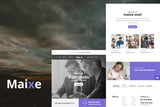 Maixe Mail- Responsive E-mail Template Maixe Mail – Responsive Email Template is a Modern and Clean Design email template.