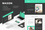 Mason – Responsive Email + Themebuilder Access High quality responsive email newsletter template | MailChimp | Campaign Monitor supported