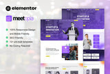 Meetopia – Event & Conference Elementor Pro Template Kit