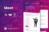 MeetUp – Event / Conference Responsive Email Responsive Email Template for event and conferences