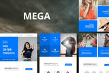 Mega – 35+ Modules E-mail Templates Mega Mail – Responsive Ecommerce Email Template is a Modern and Clean Design email template.